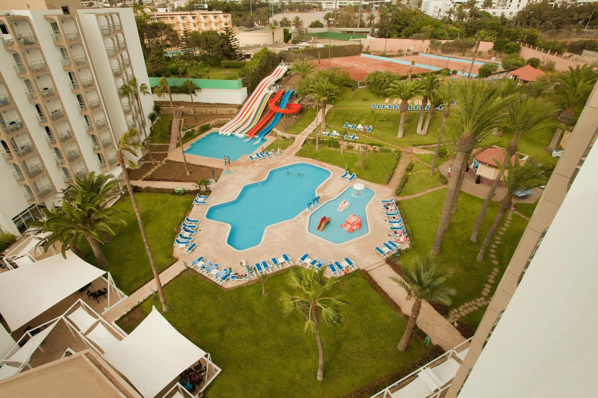 Tui Suneo Kenzi Europa Agadir Bagian luar foto Aerial view of the hotel